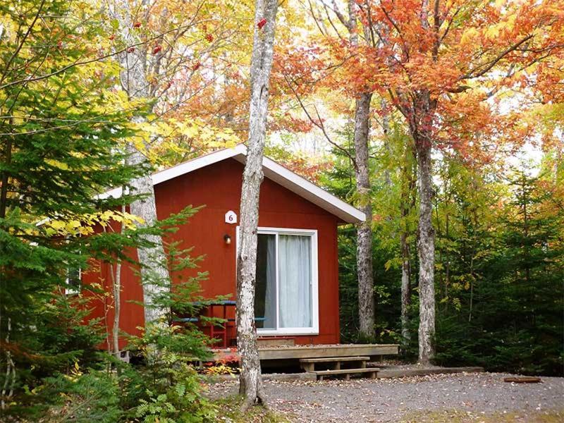 New Glasgow Highlands Campground Cabins Exterior photo